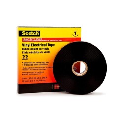 3m Scotch® 22 Ağır Işlere Uygun Vinil Elektrik Bandı  - 2