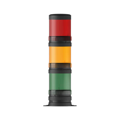 MESAN MS 83017.1.3.2.12-24VAC/DC Ø70 3 KAT IŞIKLI KOLON MULTİ LED TABAN MONTAJ - 1