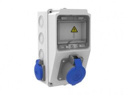 Bemis BD1-2103-2020 V5 Kombinasyon  ABS 120x255x122 IP44 Prizli