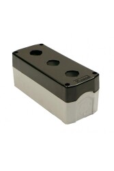 Bemis BT3-3000-0006 IP67 Siyah 3lü Plastik Buton Kutusu