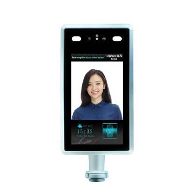 CCTV CAMERA SIP-AC703 (SIP-AC703 + braketi 7 "LCD sıcaklık algılama yüz tanıma kızılötesi kamera erişim kontrol sistemi zaman katılım) - 3