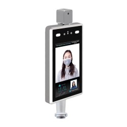 CCTV CAMERA SIP-AC703 (SIP-AC703 + braketi 7 "LCD sıcaklık algılama yüz tanıma kızılötesi kamera erişim kontrol sistemi zaman katılım) - 4