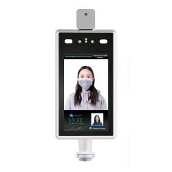 CCTV CAMERA SIP-AC703 (SIP-AC703 + braketi 7 "LCD sıcaklık algılama yüz tanıma kızılötesi kamera erişim kontrol sistemi zaman katılım) - 5