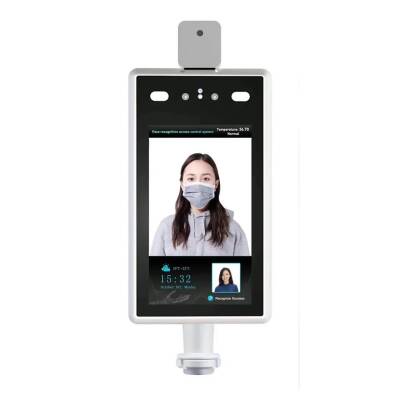 CCTV CAMERA SIP-AC703 (SIP-AC703 + braketi 7 "LCD sıcaklık algılama yüz tanıma kızılötesi kamera erişim kontrol sistemi zaman katılım) - 5