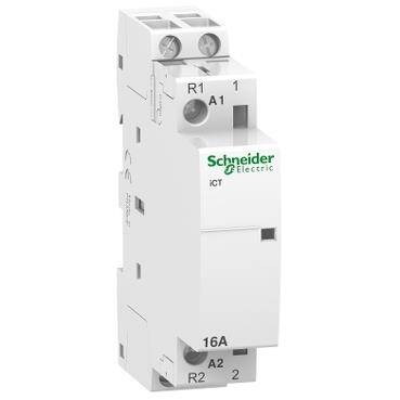 Schneider Electric A9C22715, iCT 16A 1NA 1 NK 230/240V 50Hz kontaktör - 1