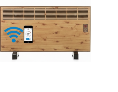 ivigo Isıtıcı, EPK4590E25AW İvigo Elektrikli Panel Konvektör Isıtıcı Dijital 2500 Watt Ahşap WİFİ - 1