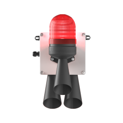 MESAN MS 5806.1.12-24VAC/DC LED Multifonksiyon 3X 43 Ses Elektronik Siren