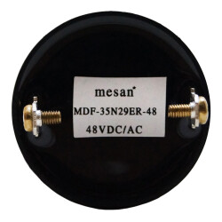 MESAN MS 1203.48VAC-DC Ø28 PANO MONTAJ BUZZER KESİK SES TERMİNAL & VİDA - 3