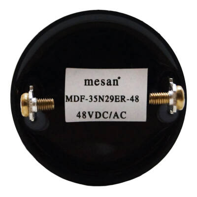 MESAN MS 1203.48VAC-DC Ø28 PANO MONTAJ BUZZER KESİK SES TERMİNAL & VİDA - 3