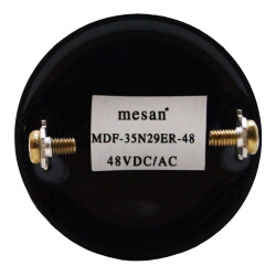 MESAN MS 1203.48VAC-DC Ø28 PANO MONTAJ BUZZER KESİK SES TERMİNAL & VİDA - 7