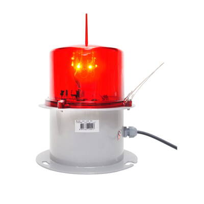 MESAN MS 1362.1.220VAC UÇAK İKAZ LAMBA LED ÇELİK - 2