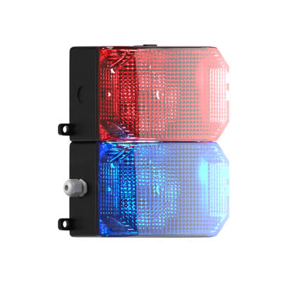 MESAN MS 218.1.2.12-24VAC/DC 2 KAT KÜP LED MULTİFONKSİYON İKAZ LAMBA - 2