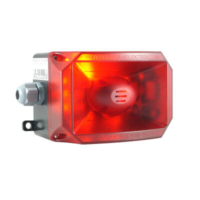 MESAN MS 229.1.12-24VAC/DC KÜP LED MULTİFONKSİYON 43 SES SİREN - 2