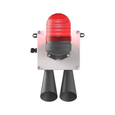MESAN MS 5805.1.12-24VAC/DC LED Multifonksiyon 2X 43 Ses Elektronik Siren - 4