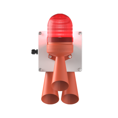 MESAN MS 5806.1.110-220VAC LED Multifonksiyon 3X 43 Ses Elektronik Siren - 2