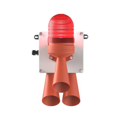 MESAN MS 5806.1.110-220VAC LED Multifonksiyon 3X 43 Ses Elektronik Siren - 3