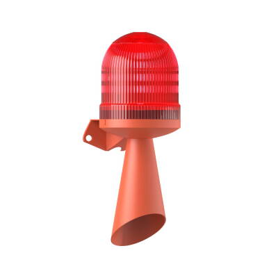 MESAN MS 5847.1.85-260VAC Ø70 LED Multifonksiyon 43 Ses Borulu Elektronik Siren Duvar Montaj - 3