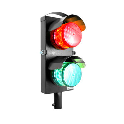 MESAN MS 8025.1.2.110-220VAC Ø100 İkili LED Multifonksiyon Trafik Lamba