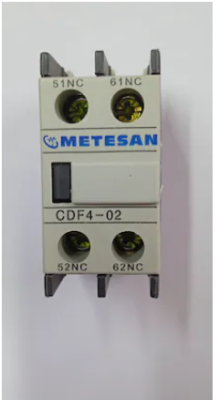 Metesan CDF402, Yardımcı Kontak Blok - 1
