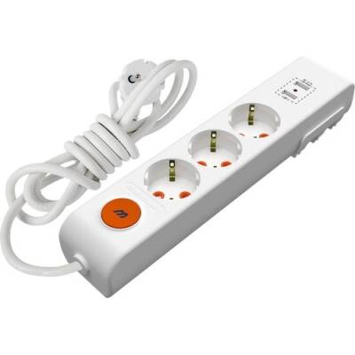 Mutlusan 2 Metre Üçlü USB' Li Anahtarlı Topraklı Grup Priz -001 175 350002 03 00 - 1