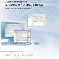 Omron CXCOMPOLETEV 101L, 1 kullanıcılı lisans, PC ve PLC
