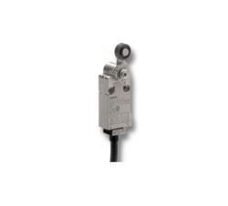 Omron D4F3025R, Küçük Güvenlik Limit Anahtarı, 2NC/2NO yavaş hareketli, makaralı piston, 5 m kablo, yatay kablo çıkışı