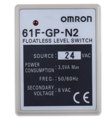 Omron 61FGPN224ACCE ,Seviye sensörü, iletken, minyatür, geçmeli, röle, LED gösterge 24 VAC - 1