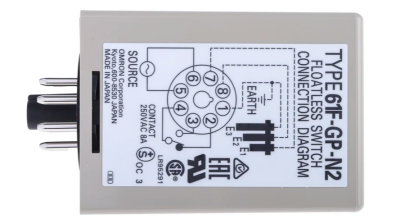 Omron 61FGPN224ACCE ,Seviye sensörü, iletken, minyatür, geçmeli, röle, LED gösterge 24 VAC - 4