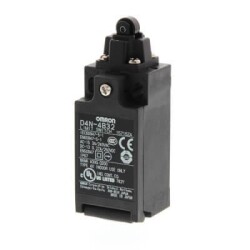 Omron D4N1B32, Limit anahtarı, Üst makaralı piston, 2NC (yavaş hareketli), 2NC (yavaş hareketli), Pg13.5 (1 kanallı)