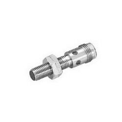OMRON E2AM08KS02M1C1OMC, Endüktif sensör, pirinç-nikel, kısa kafa, M8, 2mm, DC, 3 santral, NPN-NA, M12 oran