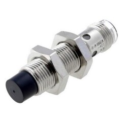 OMRON E2AM12KN05M1B1-OMS, Endüktif algılayıcı, pirinç-nikel, kısa kısa, M12, çıkık kafa, 5mm, DC, 3, PNP-NA, M12 oran