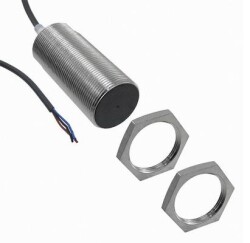 Omron E2AM30LS15WPD22 MOMC, Endüktif algılayıcı, pirinç-nikel, düz kafa, M30, DC, 2 merkezi, NK, 2m ısı