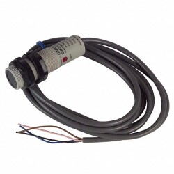 Omron E3F2DS10C4N 12-24VDC, E3F2 Fotosel Cisimden Yansımalı Kab.10CM NPN