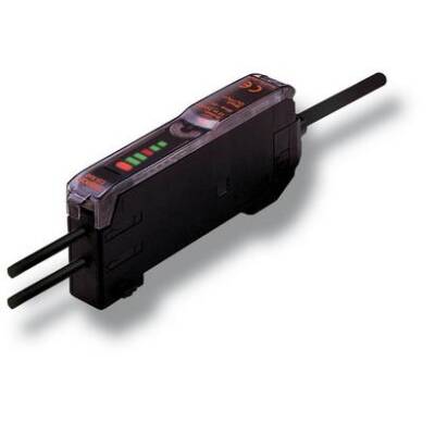 Omron E3XNA112MOMS, Fiberoptik amplifikatörü, IP50, NPN , 2m direksiyon - 1