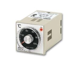 Omron E5C2R20PD 220-240AC-0100C, -Sıcaklık kontrolörü, LITE, 1/16 DIN, 48x48mm, Kadran düğmesi, Açma-Kapama Kontrolü, Pt100, 0-100 derece, 100-240V AC