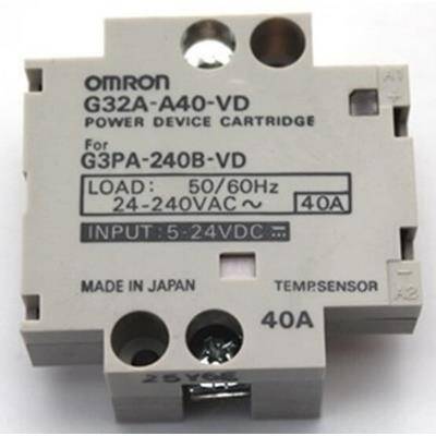 Omron G32AA40VDDC524BYOMZ,  Yedek Paket G3PA-240B 5-24 VDC için, 'VD' kodu olanlarla uyumludur. - 1