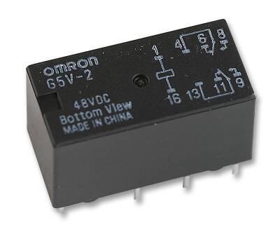 Omron G5V2 48VDC, G5V PCB Röleler 48VDC 500mW - 1