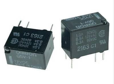 Omron G5V1-12VDC, Sinyal Rölesi 6Pin 6A-10 Adet - 1