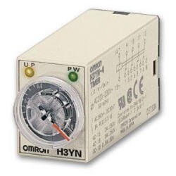 Omron H3YN4DC12OMI -Güç Açma Zaman Geciktirme Rölesi Tabanlı 110V AC 220V DC 12V DC 24V