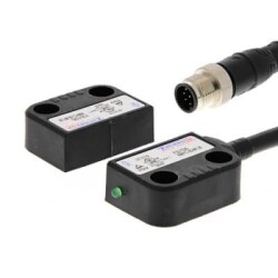 Omron F3STGRNMPC21M1J8, Temassız kapı anahtarı, kodlu, minyatür plastik, 2NC+1NO, 5m kablo