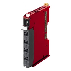 Omron NXSOD 400, NX-SOD400; 4 Dijital Güvenlik Çıkışı, PNP 24 VDC, 0.5 A/nokta, 2.0 A/NX Ünite, 12 mm genişlik
