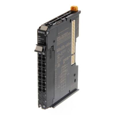 Omron NX-ECS212, Hareket Kontrol Modülü, 2 Dijital Giriş, DIN Ray Montajı, Yay Terminali - 1