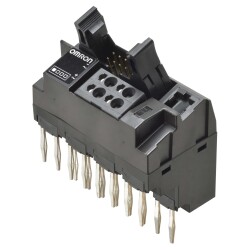 Omron P2RVC8O51,Röle Soketleri ve Bağlantı Elemanları PLC Arayüz Çıkışı PNP Geçmeli