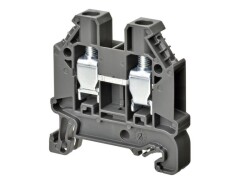 Omron XW5TS60111, Terminal Bloğu, Vidalı, 2 Kutuplu, 1kV, 41A, 6mm², Koyu Gri