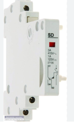 Schenider Electric 27135, yardımcı kontak - 1 SD - 415 V - 6 A - 1