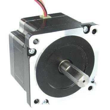Schneider Electric BRS2853A600, 2 fazlı kademeli motor - 9,2 Nm - şaft 14 mm - L=120mm - frensiz - 6,3A - 1