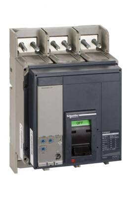 Schneider 33472S5, 1000 Amper, 50kA, Kompakt Tip Şalter, MicroLogic 5.0, 3 Kutuplu, Mandallı - 1