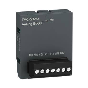 Schneider Electric TMCR2AM3,kartuş M200 - 2 Analog giriş / 1 Analog çıkış - 1