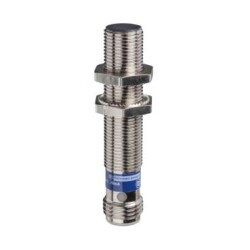 Telemecanique Sensors XS612B1PBM12, endüktif sensör XS6 M12 - U61mm - pirinç - Sn4mm - 12..48VDC - M12