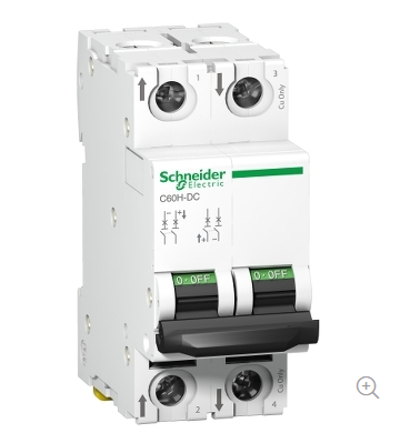 Schneider Electric 20542, Multi9 - C32H-DC - MCB - 2P - 2 A - C Eğrisi - 250 V - 10 kA - 1